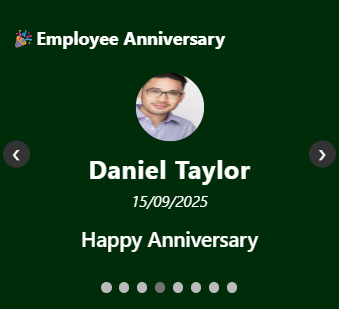 SharePoint Anniversory SPFX Webpart